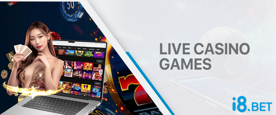 Mobile Live Casino Game Banner