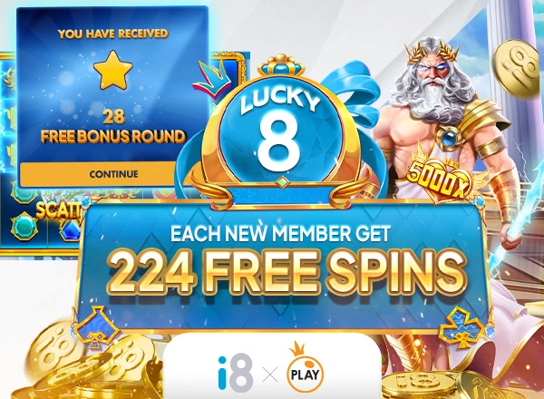 i8 Bet x Pragmatic Play - Get Free Spins Up to 5000x